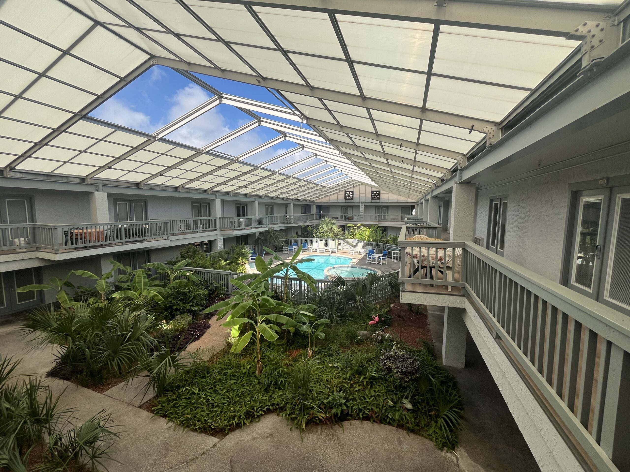 Nautilus Galleria, Corpus Christi. Atrium, indoor heated pool. Your perfect beach vacation rental condo